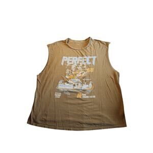 No Boundaries L (42-44) Graphic Muscle Tee New